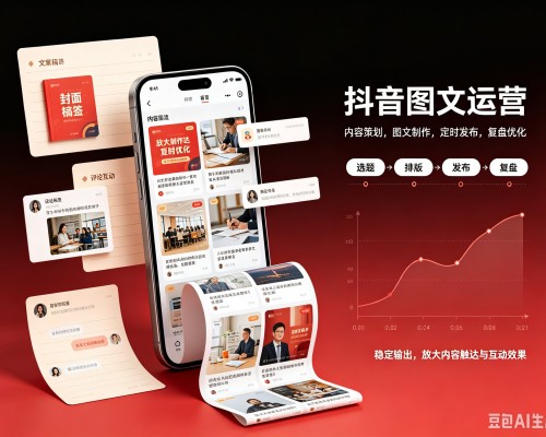 加查抖音图文代运营服务