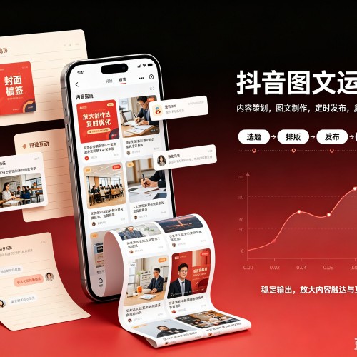 加查抖音图文代运营服务